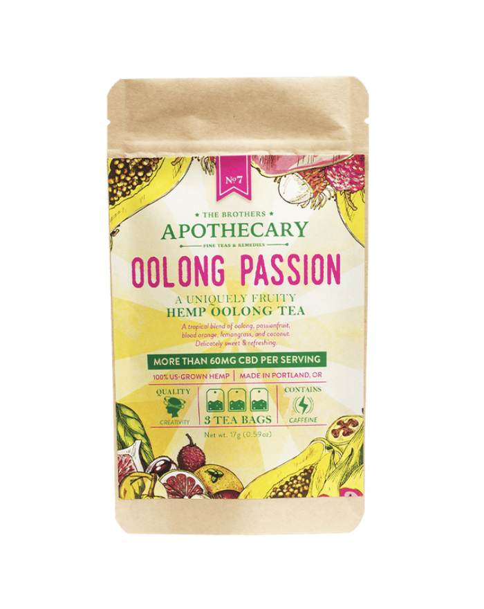 Apothecary 50mg CBD Tea Bag / Oolong Passion